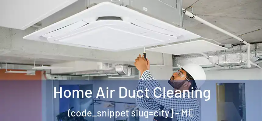  Home Air Duct Cleaning (code_snippet slug=city] - ME
